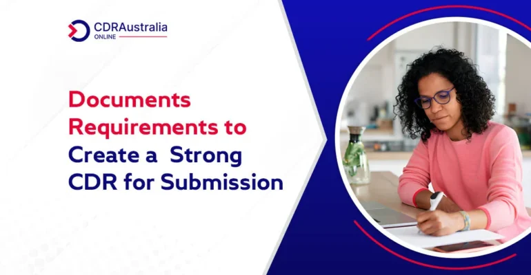 Documents requirements to Create a  Strong CDR Report for Submission